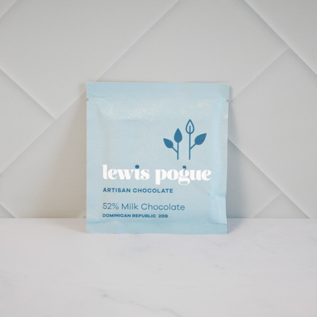 52% Milk Choc 20 gr - Lewis Pogue