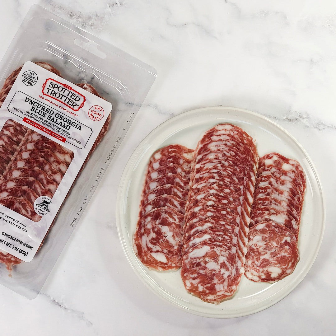 Georgia Blue Salami - Spotted Trotter 3 oz