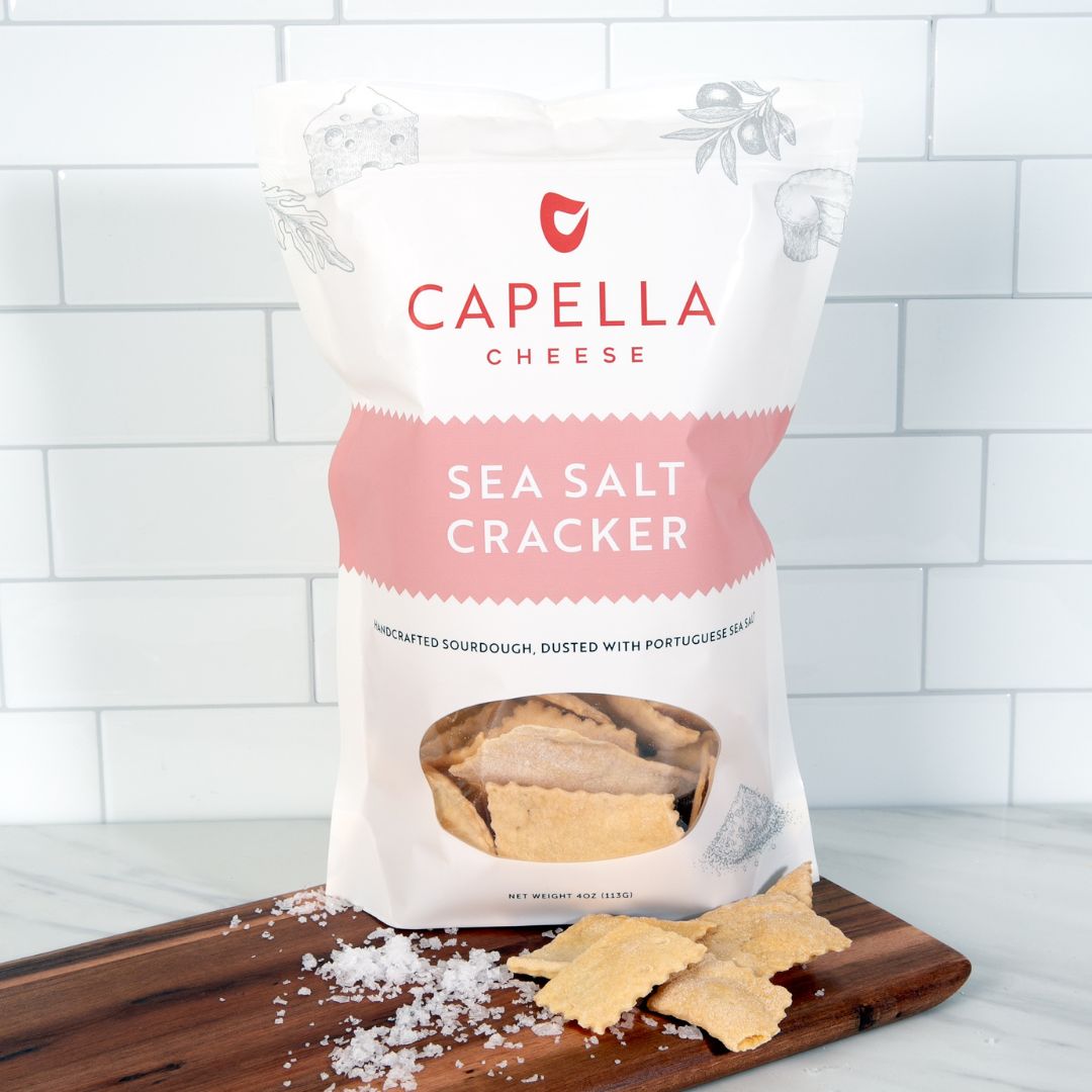 Capella Cheese Sea Salt Crackers