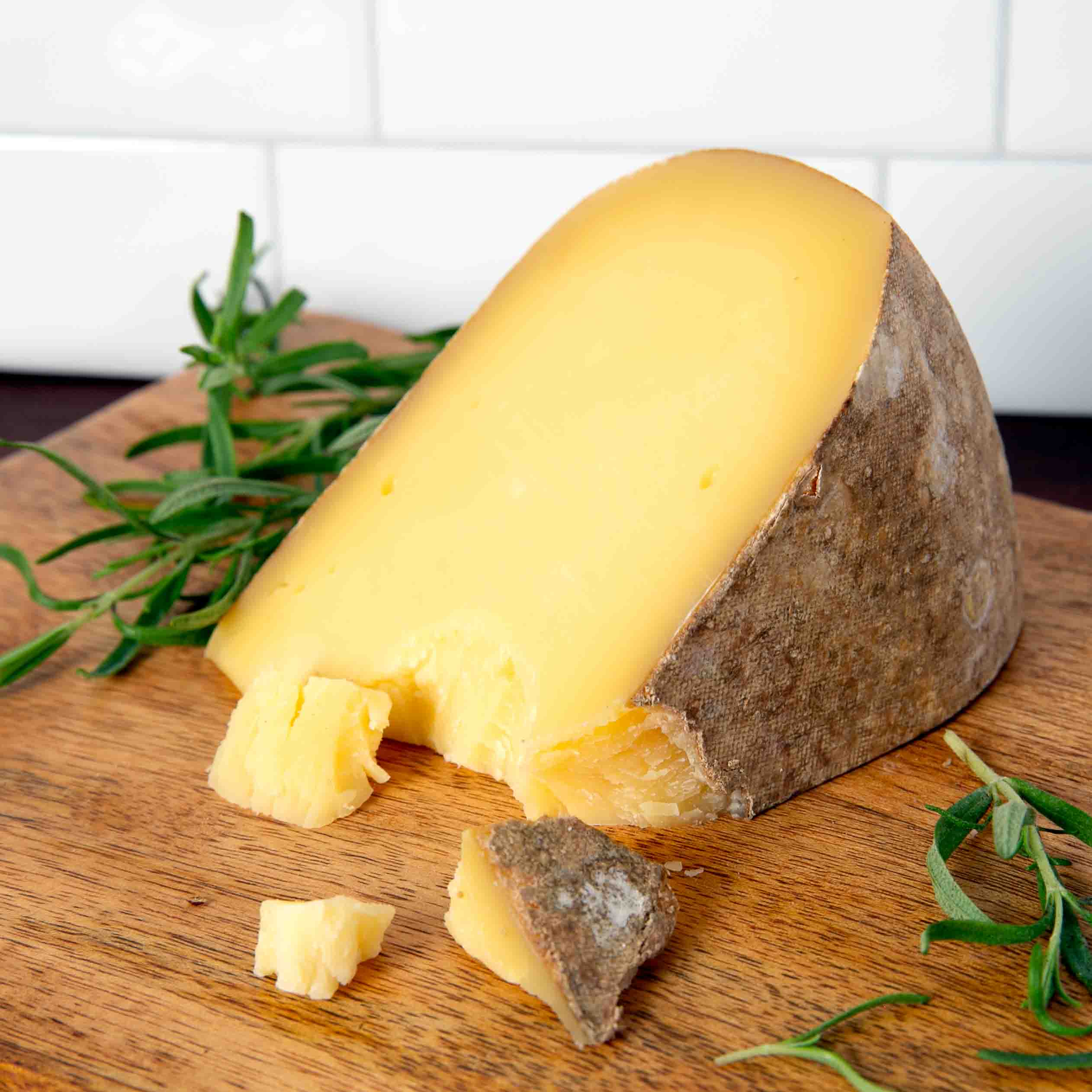 Pleasant Ridge Reserve cheese on cutting board