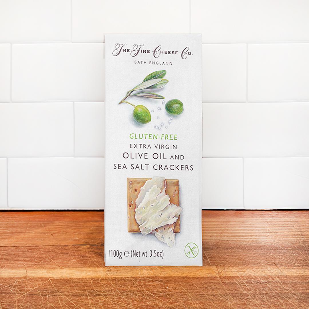 Olive Oil and Sea Salt Gluten-Free Crackers FCC 100gr