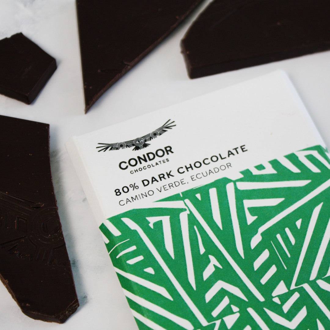 Dark Chocolate Bar, 80% - Condor