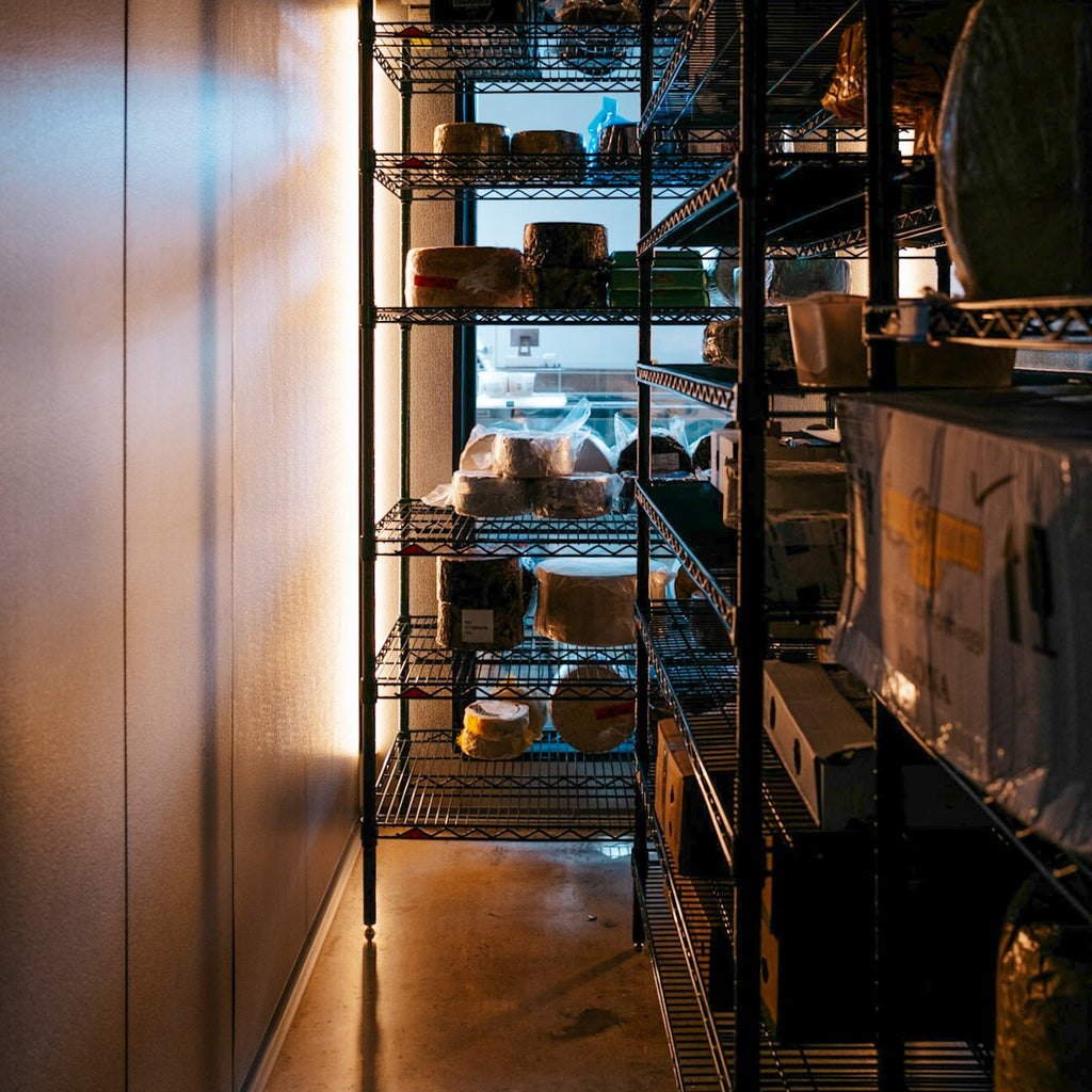 Capella Cheese Room from the inside
